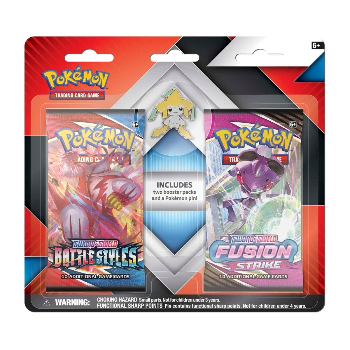 2 Booster Packs &amp; Jirachi Collector's Pin