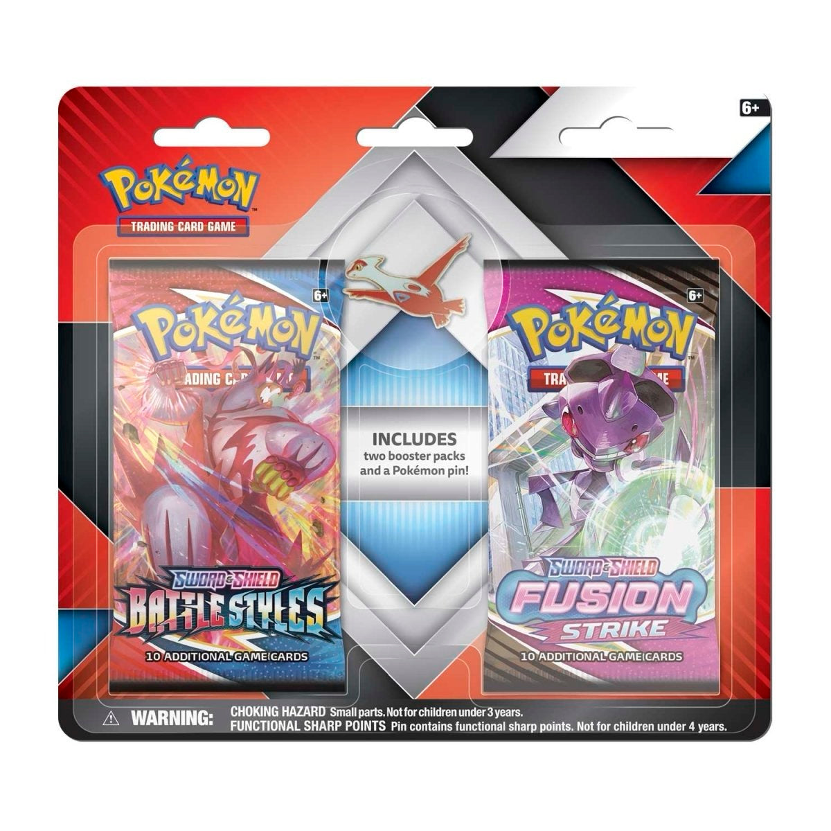 2 Booster Packs &amp; Latias Collector's Pin