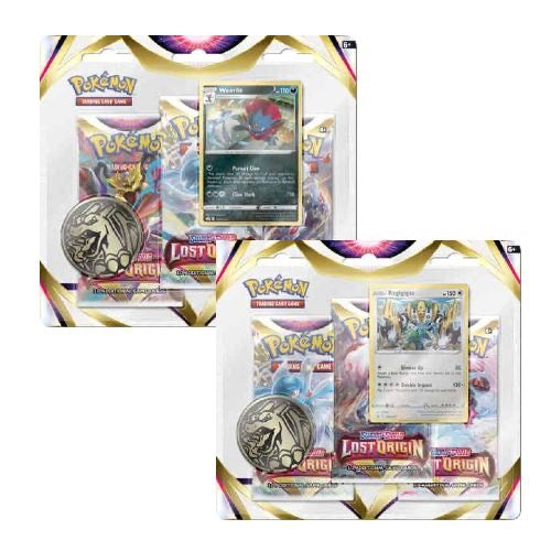 Pokemon Lost Origin 3 Pack Blister