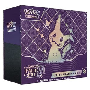 Pokémon Scarlet &amp; Violet Paldean Fates Elite Trainer Box