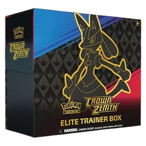 Pokémon Sword &amp; Shield Crown Zenith Elite Trainer Box