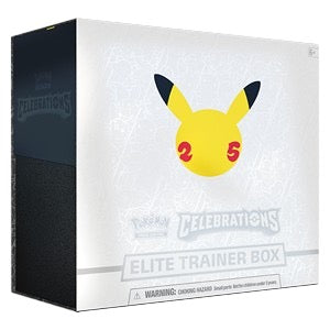 Pokémon Sword &amp; Shield Celebrations Elite Trainer Box (zie omschrijving)