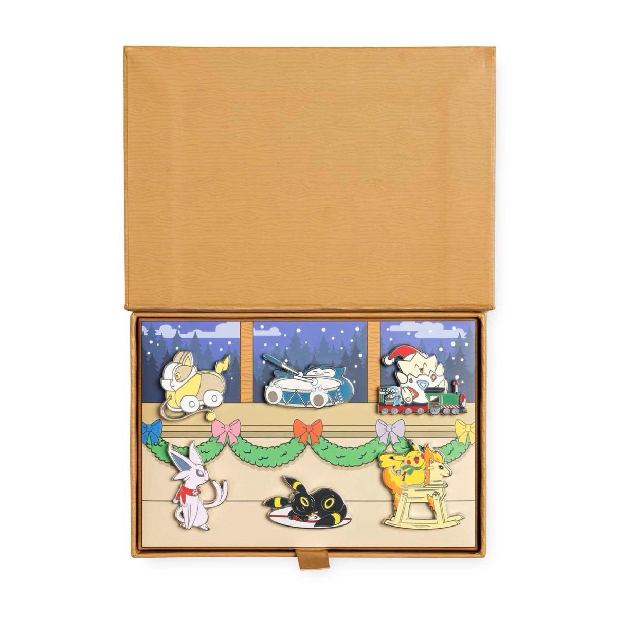 Together for the Holidays Pokémon Pin Box Set (6-Pack)