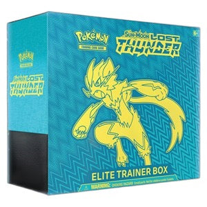 Pokémon Sun &amp; Moon Lost Thunder Elite Trainer Box