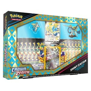 Pokemon Crown Zenith Shiny Zacian Premium Figure Collection Box