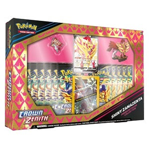 Pokemon Crown Zenith Shiny Zamazenta Premium Figure Collection Box