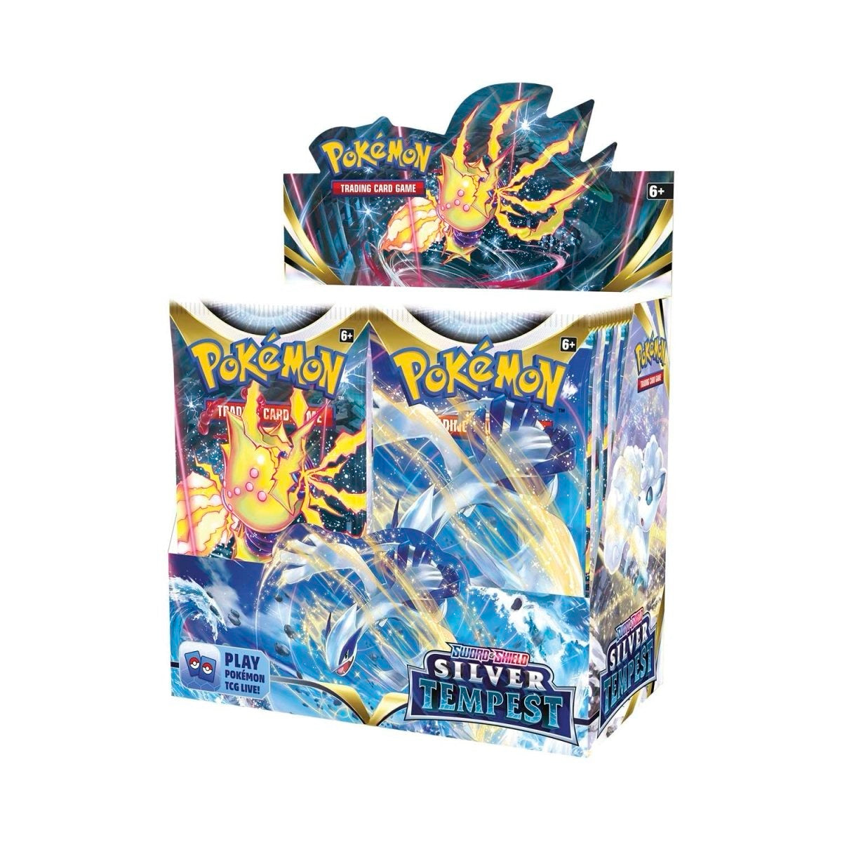 Pokémon Sword &amp; Shield Silver Tempest Booster Box