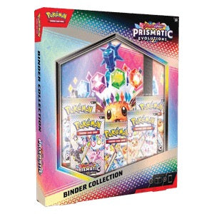 Pokémon Prismatic Evolutions Binder Collection Box
