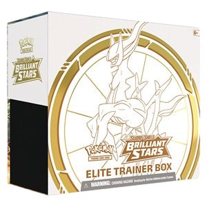 Pokémon Sword &amp; Shield Brilliant Stars Elite Trainer Box