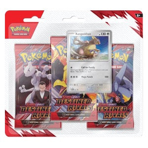 Destined Rivals: Kangaskhan, Zebstrika 3-Pack Blister