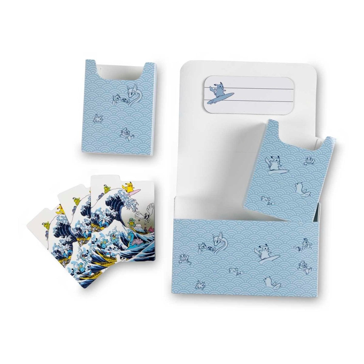 Great Wave Pikachu &amp; Friends Double Deck Box