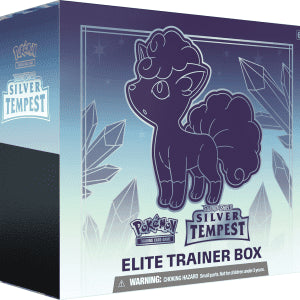 Pokémon Sword &amp; Shield Silver Tempest Elite Trainer Box