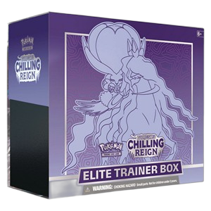 Pokémon Sword &amp; Shield Chilling Reign Elite Trainer Box (Shadow Rider)