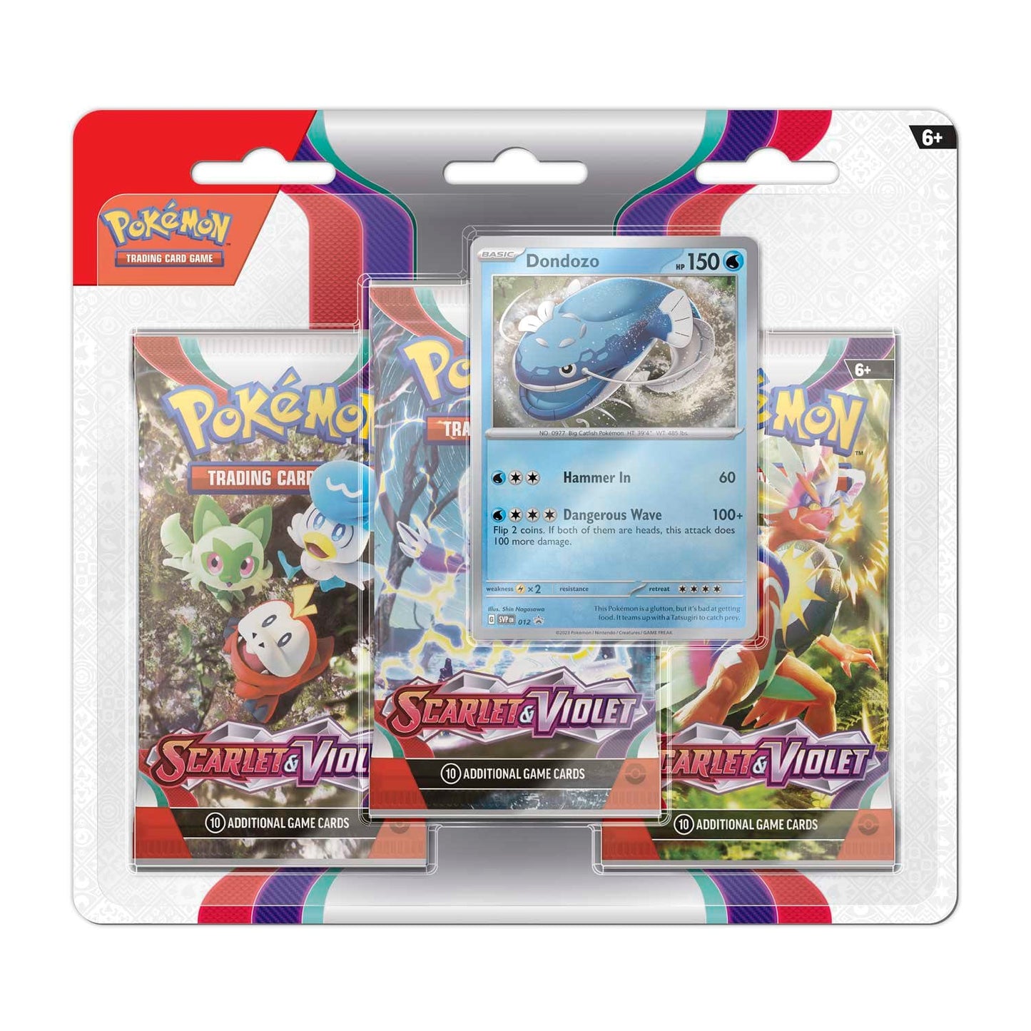 Pokémon Scarlet & Violet 3 Booster Blister Dondozo