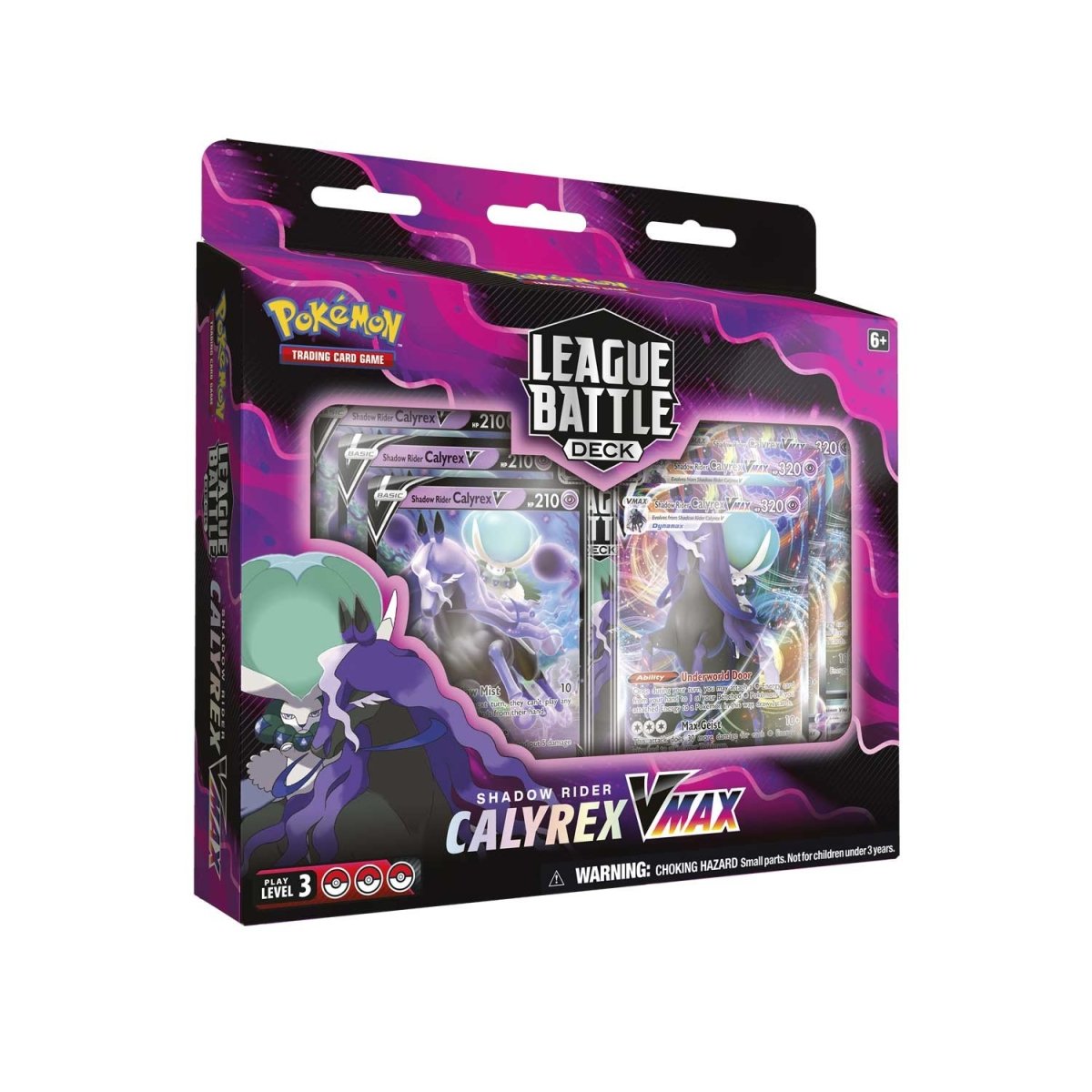 Pokémon League Battle Deck – Calyrex VMAX – Shadow Rider