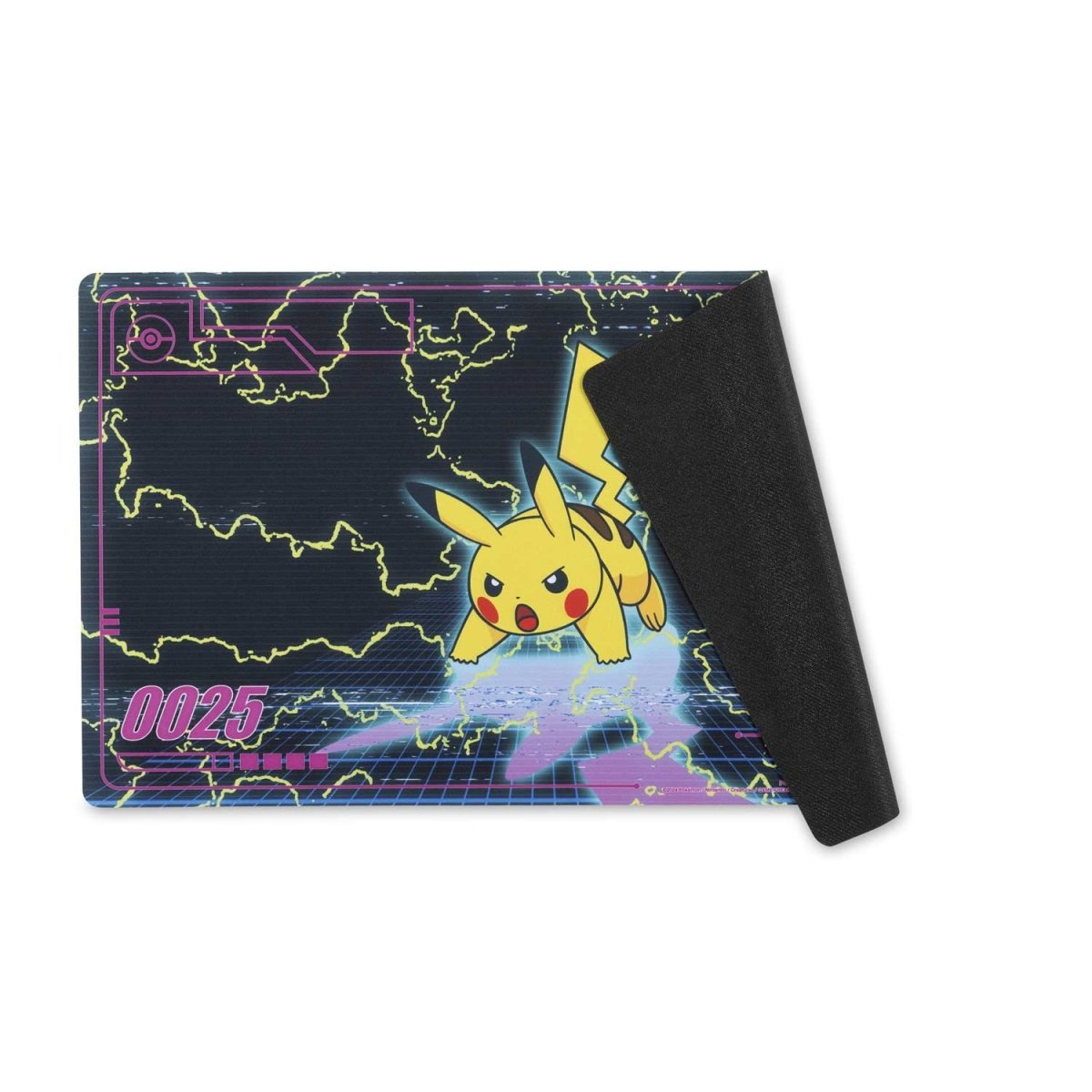 Pikachu Neon Charge Playmat