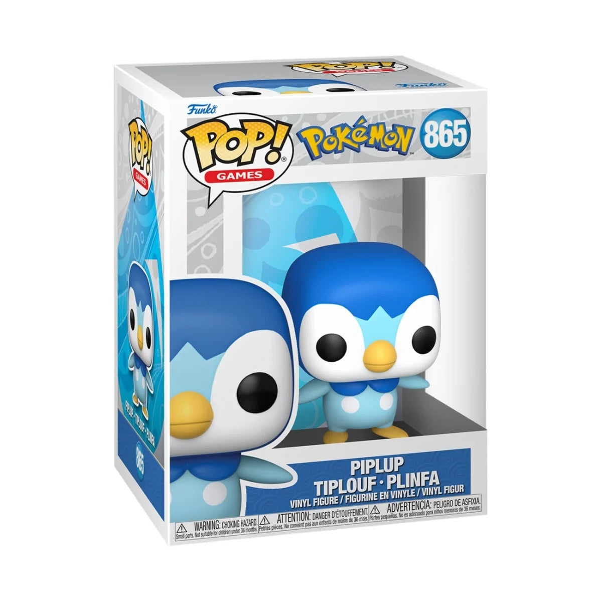 Funko Pop! Pokémon Piplup #865
